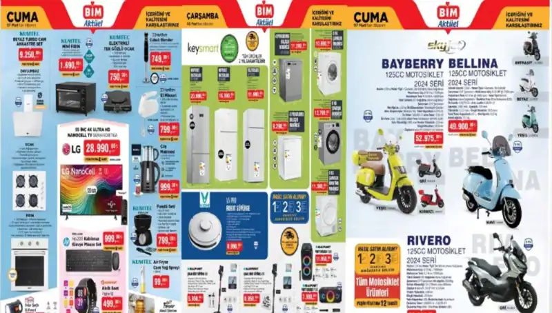 BİM Market'te Mart Ayında Neler Var? Robot Süpürge ve Daha Fazlası!