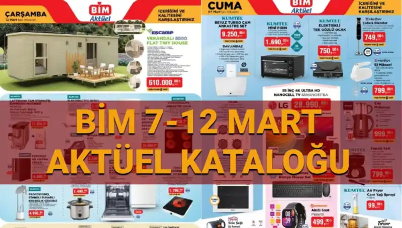 BİM Aktüel Kataloğu 11-12 Mart: Yeni Ürünlerle Dolu Alışveriş Fırsatları!