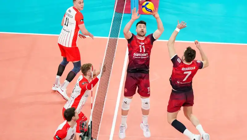 Ziraat Bankkart Voleybol Takımı CEV Kupası'nda Şampiyonluk Mücadelesi Veriyor