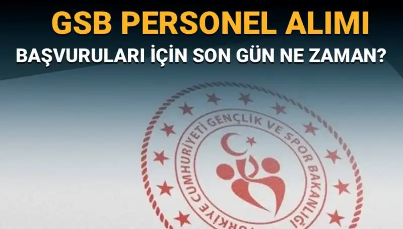 Gençlik ve Spor Bakanlığı Personel Alımı İçin Başvuru Süreci Detayları