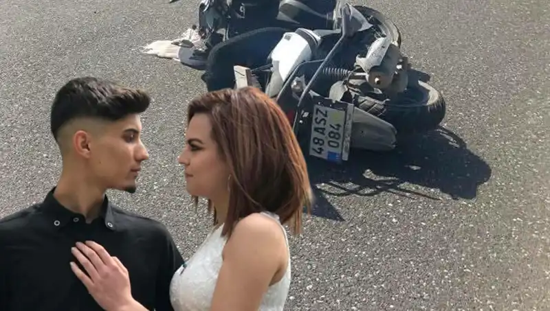 Genç Çiftin Trajik Motosiklet Kazası: Hayalleri Yarım Kaldı