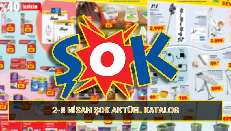 2-8 Nisan Haftasında ŞOK Marketlerde Hangi Ürünler Var?