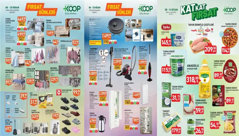 Tarım Kredi KOOP, Nisan Ayında Haneleri Sevindirecek İndirimler Sunuyor