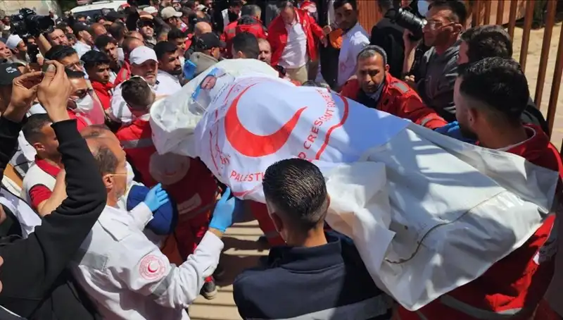 Gazze'de Katliam Otopsi Raporu: Sağlıkçılar Başından Vurulmuş!