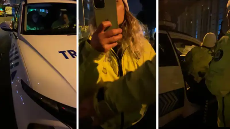 e-Devlet'te Cezasını Gören Vatandaş, Polisle Tartışmak İçin Geri Döndü!