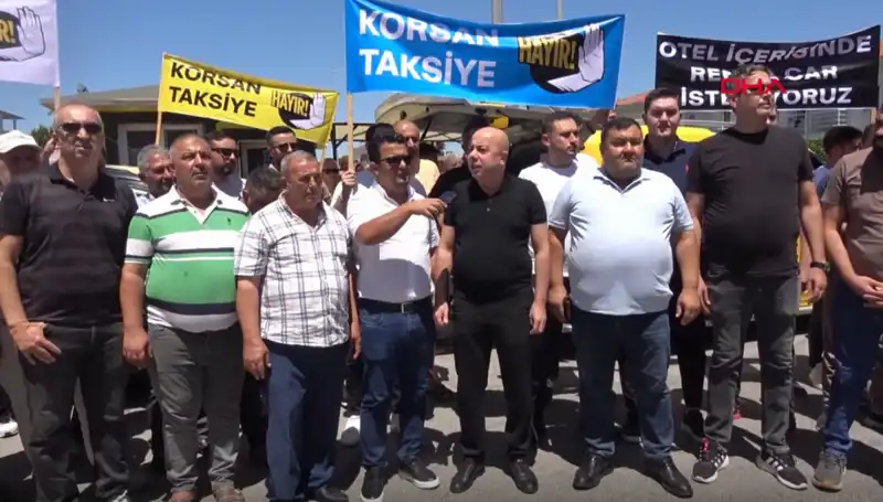 Belek'te Taksiciler Kontak Kapattı: Grev Nedenleri ve Etkileri