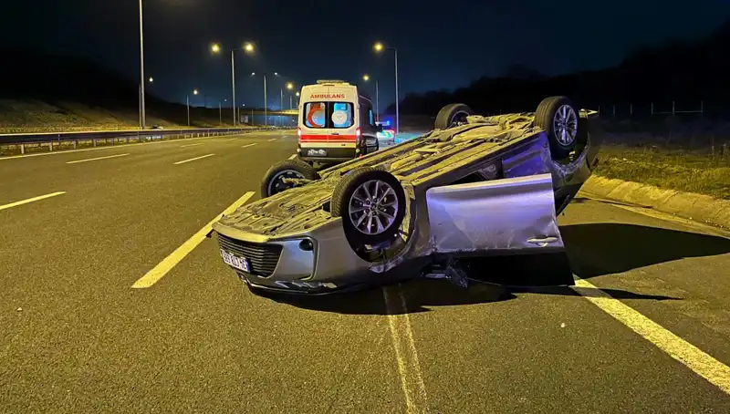 Kuzey Marmara Otoyolu’nda Feci Trafik Kazası: Yaralılar Hastaneye Kaldırıldı