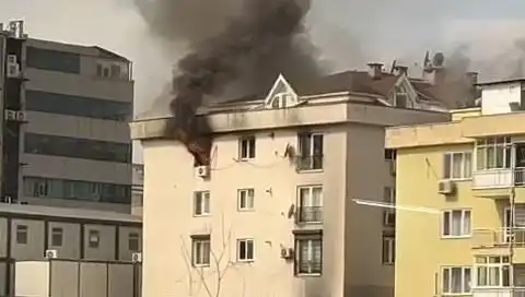 Mecidiyeköy'de Dört Katlı Binada Yangın Paniği: Mahallede Yaşananlar