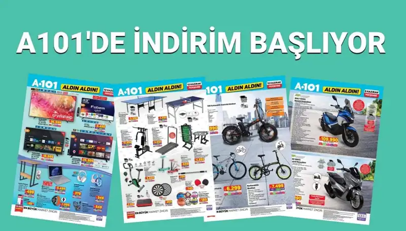 A101 12 Haziran Aktüel Kataloğu: Yeni Ürünlerle Dolu Muazzam Fırsatlar
