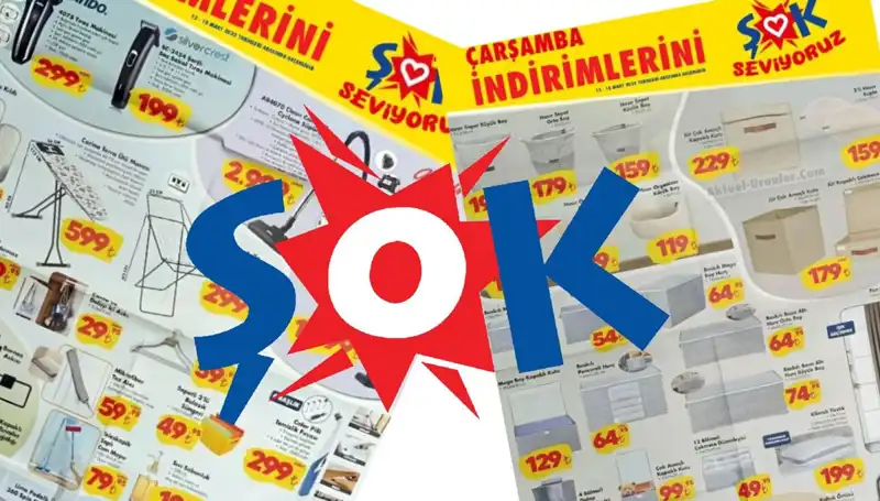 ŞOK 12 Mart Aktüel Kataloğu: Mop ve Temizlik Ürünleriyle Dolu Bir Çarşamba!