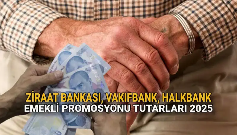 Emekli Banka Promosyonu 2025: Ziraat, Vakıfbank ve Halkbank'ın Yeni Ödemeleri