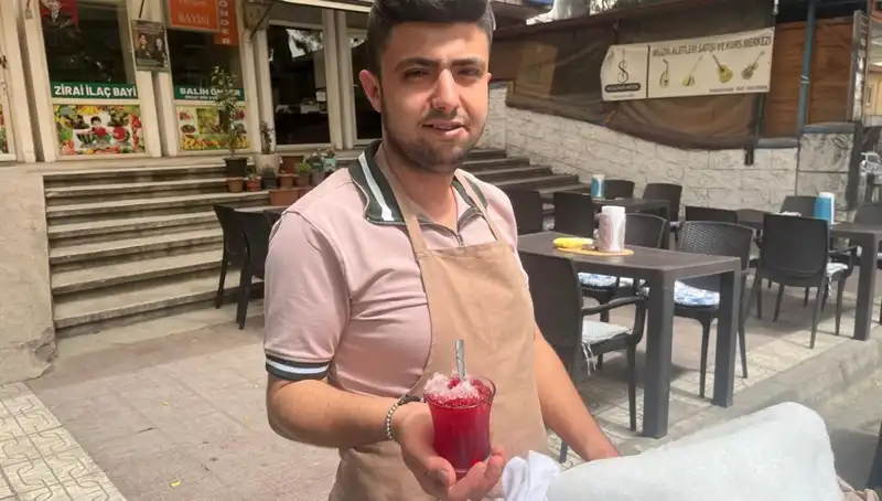 Dağların Zirvesindeki Kar Haziran Sıcağında Serinlik Sunuyor