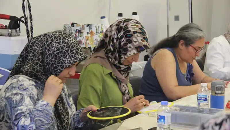 Tel Kırma Sanatı ile Aile Ekonomisine Büyük Katkı Sağlanıyor